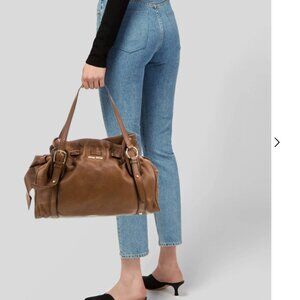 Miu Miu Leather Shoulder Bag
